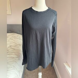 We The Free x Free People Black Long Sleeve Tunic Shirt Size S